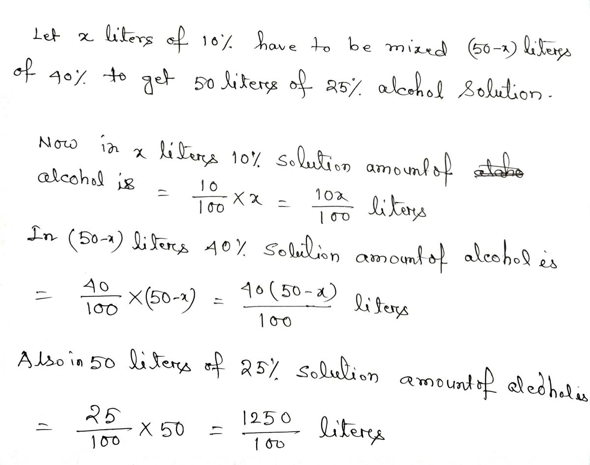 Algebra homework question answer, step 1, image 1